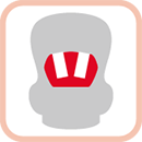 ベビーサポートクッション