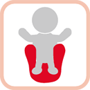 ふわふわ立体クッション