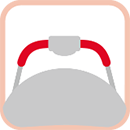 レザー調ハンドル