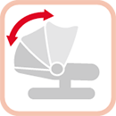 リクライニング