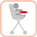 テーブル（3段階調節）