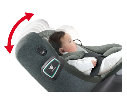 6段階リクライニング