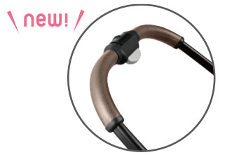 レザー調ハンドル