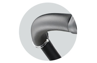 レザー調ハンドル