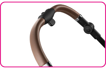 レザー調ハンドル