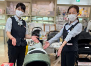 天満屋福山店出産準備コーナー
