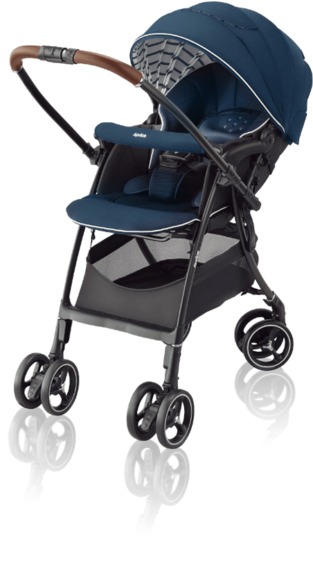 ネイビーベビーカー