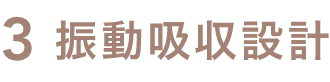振動吸収設計