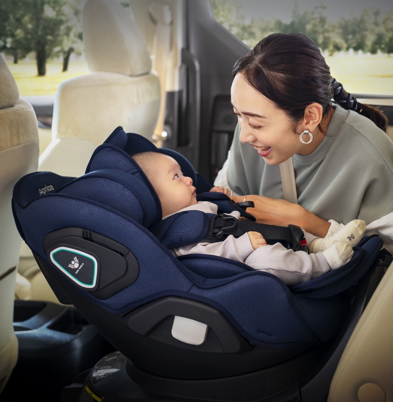 衝撃があると圧縮されてカタチが変わるスーパーWマモールクッション搭載 Mamorila マモリラ